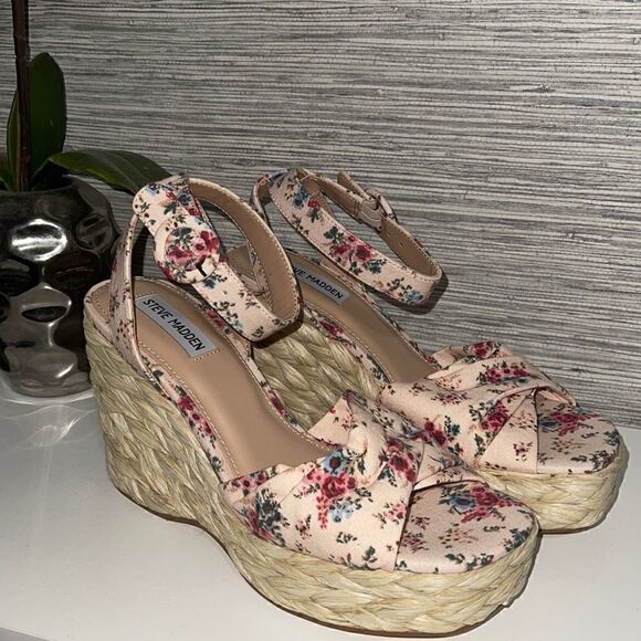 Steve Madden | Poloma Espadrille Platform Wedge Sandal - Picture 3 of 4